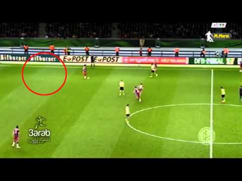 Ghost at Match of BVB Dortmund vs Bayern Munich 0 2 2014 !!