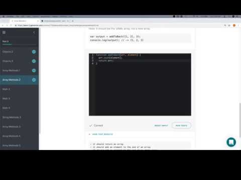 Module 1 Array Methods 2