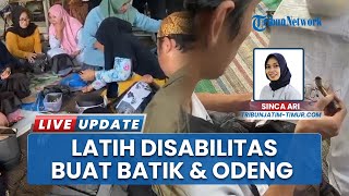 Sanggar Batik Tegar Bondowoso Latih Penyandang Disabilitas & Penyintas Narkoba Membatik Gratis