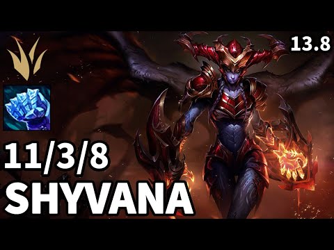 Shyvana Jungle vs Fiddlesticks - EUW Master | Patch 13.8