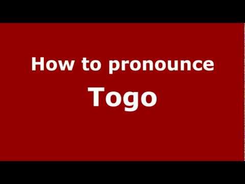 How to pronounce Togo