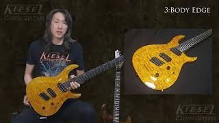Video thumbnail for Kiesel Guitars - Crescent Demo (Japanese日本語) - Kaz Horie by Kiesel Guitars