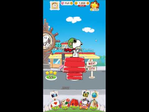 Snoopy Puzzle Journey Level 60 - NO BOOSTERS 🐶🧩🧳 | SKILLGAMING ✔️