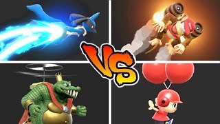 Super Smash Bros. Ultimate - Who has the Best Recovery?