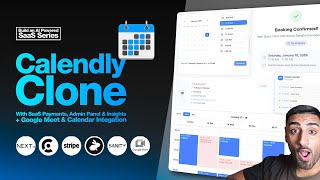 🔴 Let’s build a Scheduling SaaS with NEXT.JS 16! (Sanity, Clerk, CodeRabbit, Google Calendar & Meet)