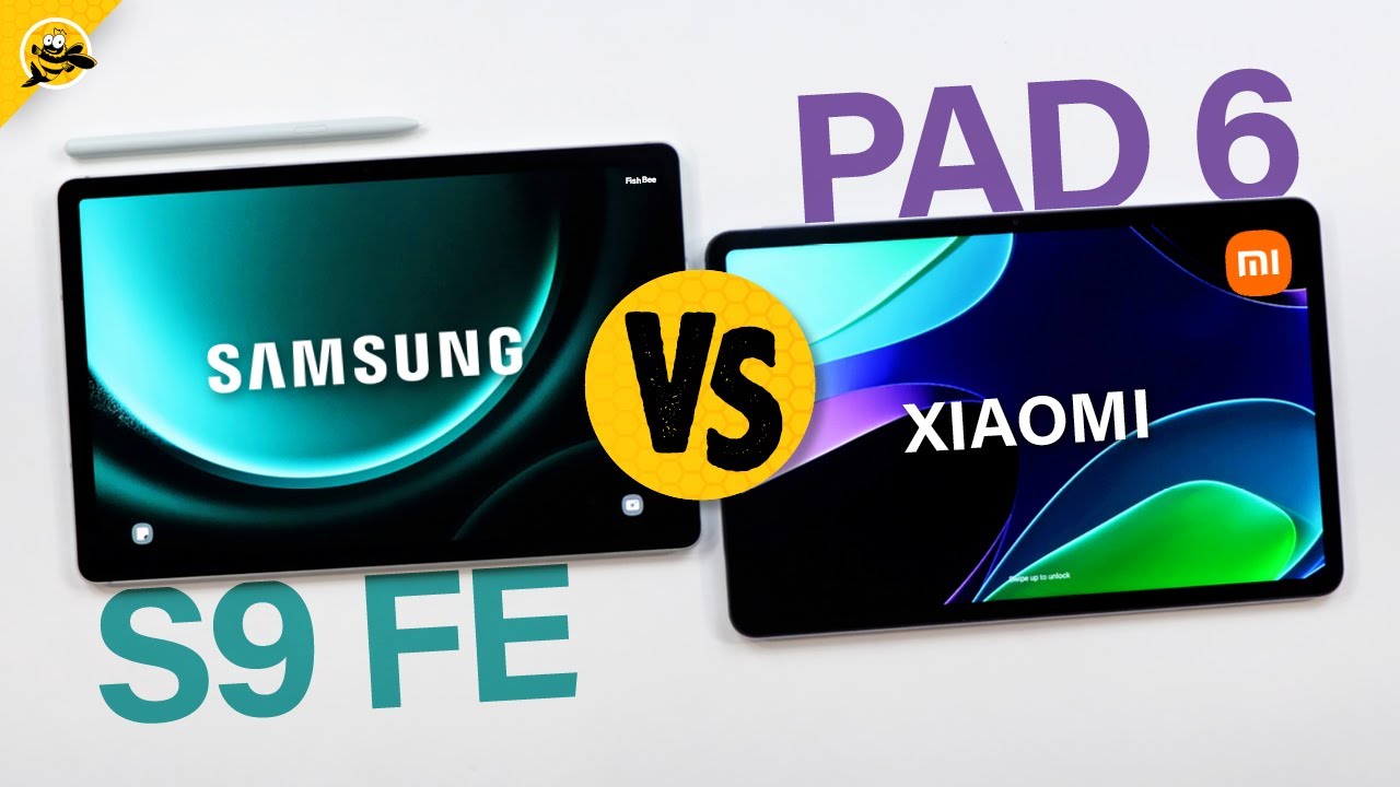 BAD CHOICE? Samsung Galaxy Tab S9 FE vs Xiaomi Pad 6