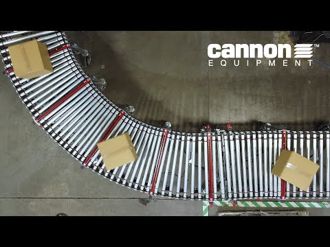 Cannon Equipment | Flexible Powered Conveyor