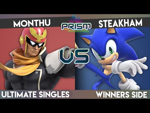 PRISM 187 - Monthu (Captain Falcon) vs. Steakham (Sonic/DK) - Winners Side - Smash Ultimate Singles