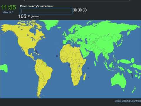 Countries of the World - Speedrun | English Language