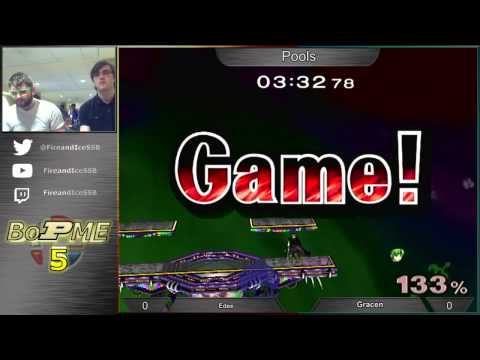 BoPME 5 - Edee (Peach) vs. Gracen (Marth, Sheik)