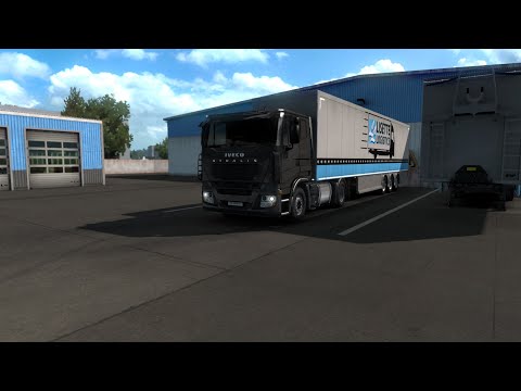ETS 2 Iveco Stralis Kautschuk Le Mans F Bourges F