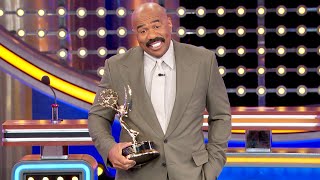 We surprised Steve Harvey with his Emmy. What he did next touched us all.