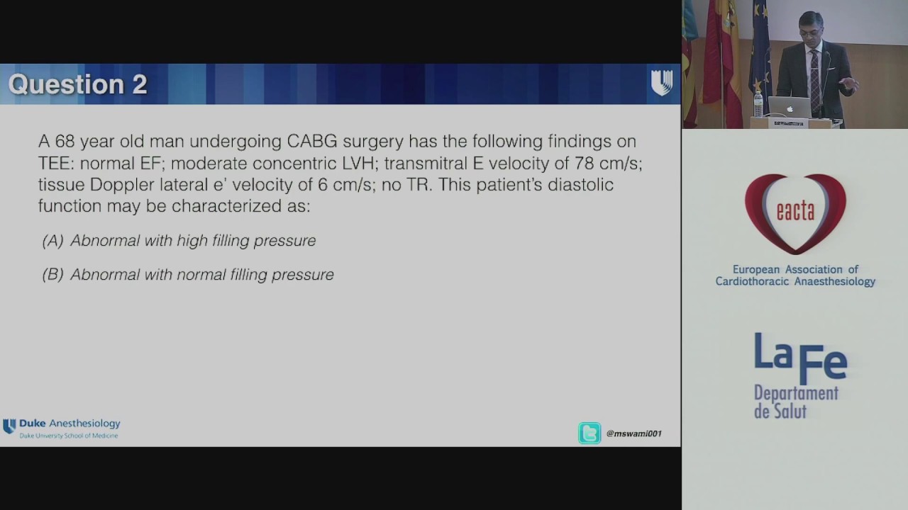 Diastolic dysfunction