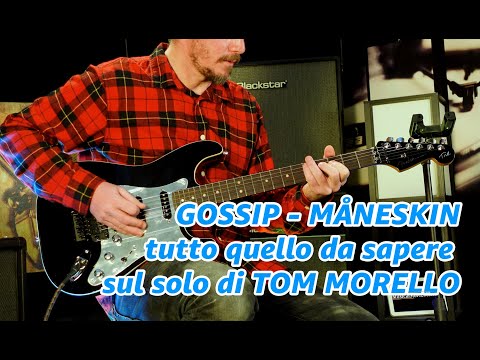 Tom Morello in Gossip dei Måneskin: vediamo la sua Fender e il suo assolo