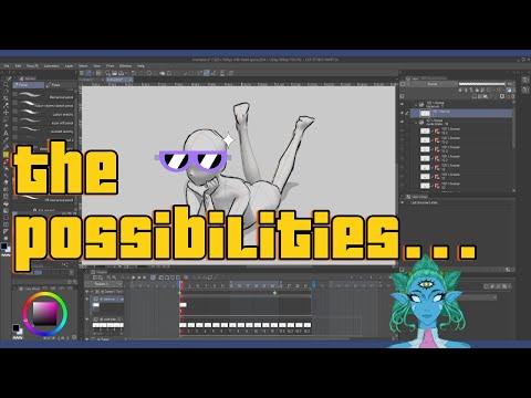 You can ANIMATE with 3D models??! (Clip Studio Paint Tutorial)