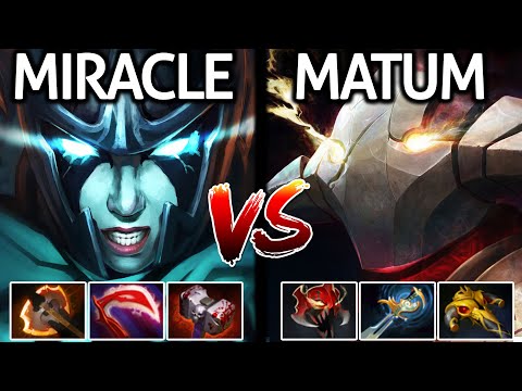 MIRACLE Phantom Assassin VS MATUMBAMAN Sven | Top Carry Battle Dota 2
