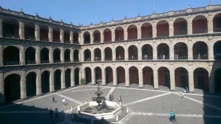Mexico City - National Palace; Diego Rivera murals; shopping streets, 26 December 2015