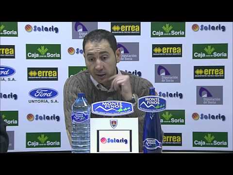 Rueda de Prensa de Machín tras el CD Numancia (3-2) UD Las Palmas - HD