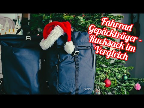 Fahrrad Gepäckträger Rucksack im Vergleich!  Otinga Flip V2 / Ortlieb Vario PS #fahrrad #ebike
