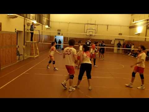 FLORENTIA-OLIMPIA 3-1 - Campionato pallavolo misto amatoriale UISP Firenze 30.11.2016 parte 1