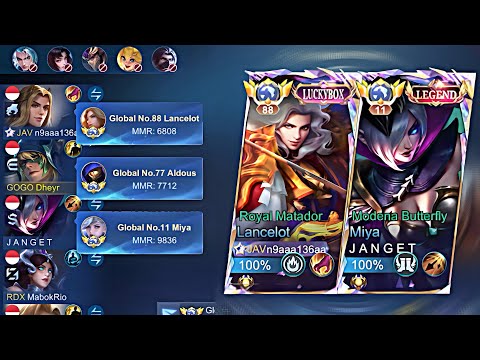 Trying to Play with Streamers Part 1! I Carry Top Global Lancelot & Miya!!