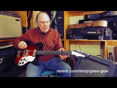 Silvertone S1453 Rebel 1968 - RedBurst / Light as a Feather! image 22
