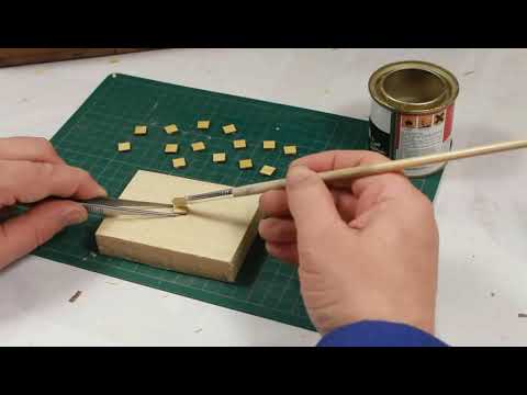 HULL-50- How to make the portholes. HMS BEAGLE
