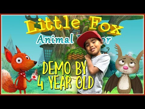 Little Fox Animal Doctor | Demo & Review | KID GAMING