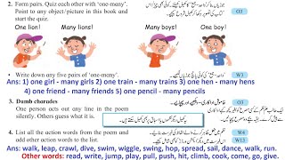 How Creatures Move Question Answer Unit Three 5th Class English Subject Page No. 48 by Zameer Sir