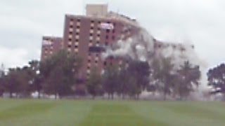 preview picture of video 'Gage Towers Implosion- Minnesota State University, Mankato'