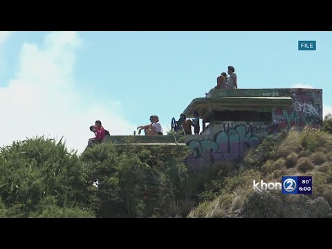 Hiker dies in 40-ft fall at Lanikai Pillbox Trail