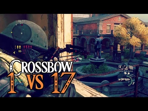 1 vs 17 Comeback (Crossbow) - The Last of Us Remastered