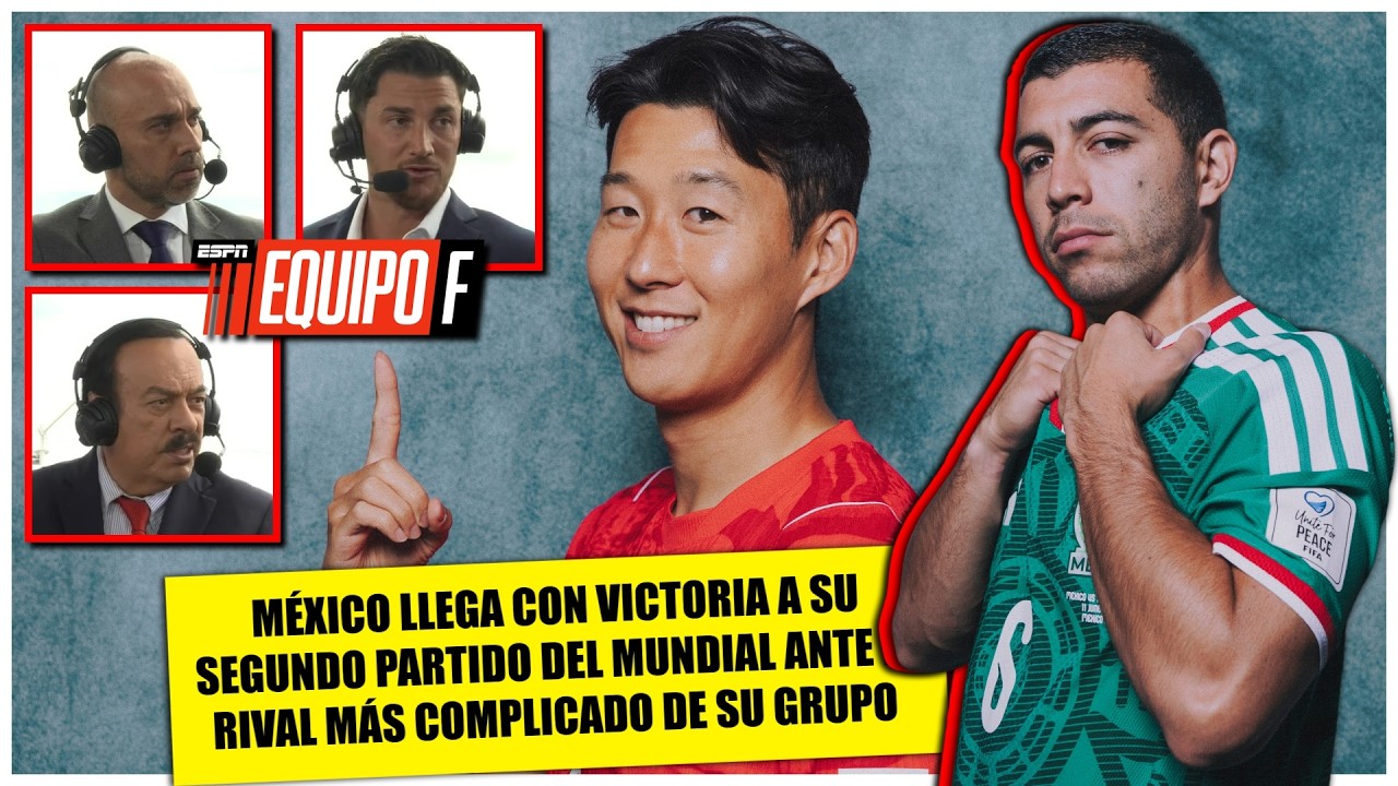 Erik Lira tendrá complicada misión de detener a Son en dura prueba de México ante Corea | Equipo F