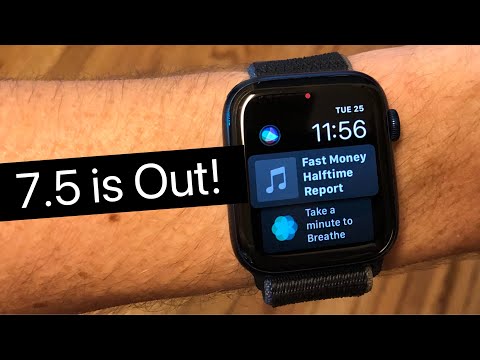 Everything NEW in watchOS 7.5!