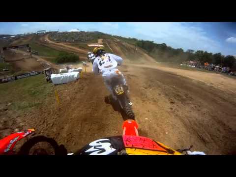 GoPro HD: Shane Durham - High Point Lucas Oil Motorcross 2011
