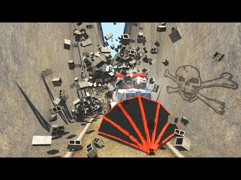 Bottleneck CRAZY RAMPAGE - BeamNG Drive - CrashTherapy