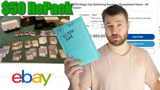 Random Buy! Magic The Gathering Repack on eBay for $50! Did I get my Money Back?!