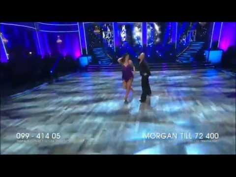 Morgan Alling och Helena Fransson - salsa - Let’s Dance (TV4)