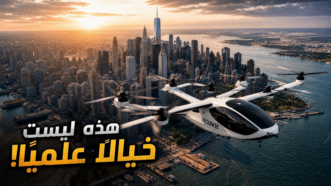وداعًا للسيارات؟ طائرات كهربائية جديدة قد تغيّر طريقة تنقلنا إلى الأبد!