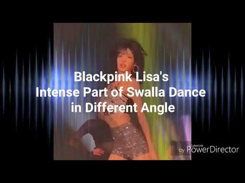 Lisa's intense part of swalla dance in different angles | Bangkok Encore day1