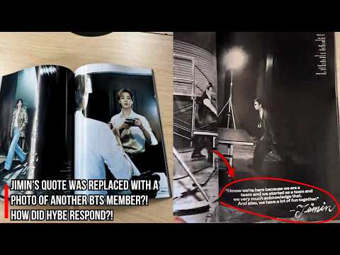 BIGHIT's Response?! Jimin Excluded from Individual Interview with QG x BTS Magazine?!