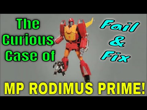 Hasbro Toys R Us Exclusive Masterpiece Rodimus Prime Fail and Fix - GotBot True Review NUMBER 911