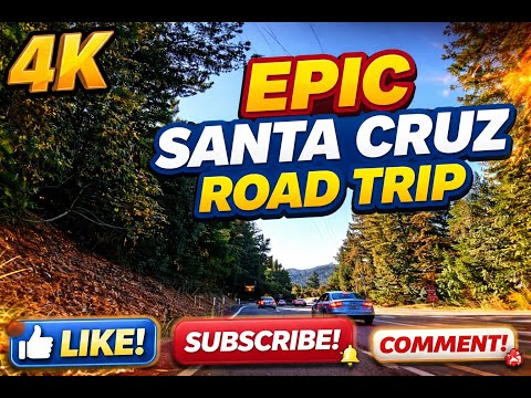 4K POV Car Drive – Santa Cruz Scenic Roads