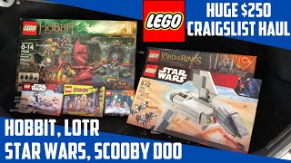 $250 LEGO HAUL from CRAIGSLIST - Star Wars, Lord of the Rings, and MORE!