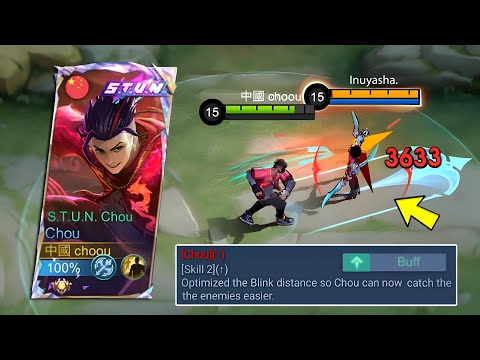 FINALLY!! THANK YOU MOONTON FOR THIS BUFF! CHOU META IS BACK - Mobile Legends