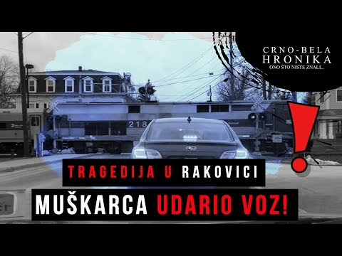 TRAGEDIJA U RAKOVICI❗  - Muškarca udario VOZ❗ - CRNO-BELA HRONIKA
