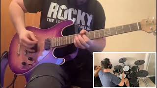 Deep Purple - „Silver Tongue“ Live (Guitar and Drums) Cover