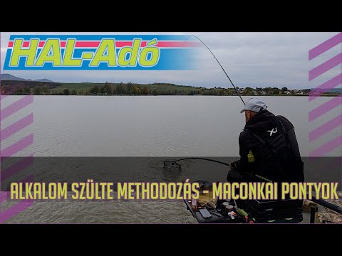 Method feeder fishing on the Maconka reservoir
