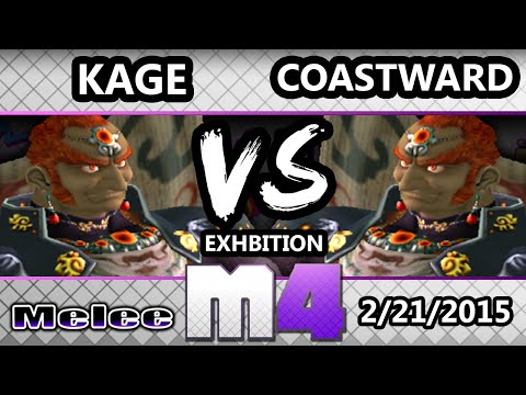McSmashter 4 - Kage (Ganondorf) Vs. EMG | Coastward (Ganondorf) SSBM Exhibition - Melee