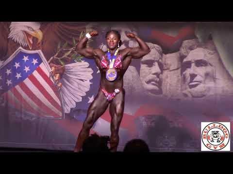 Masters 35+ Women's Bodybuilding Tall Class Winner 2020 NPC Nationals